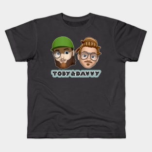 Toby and Davvy-Moji Kids T-Shirt